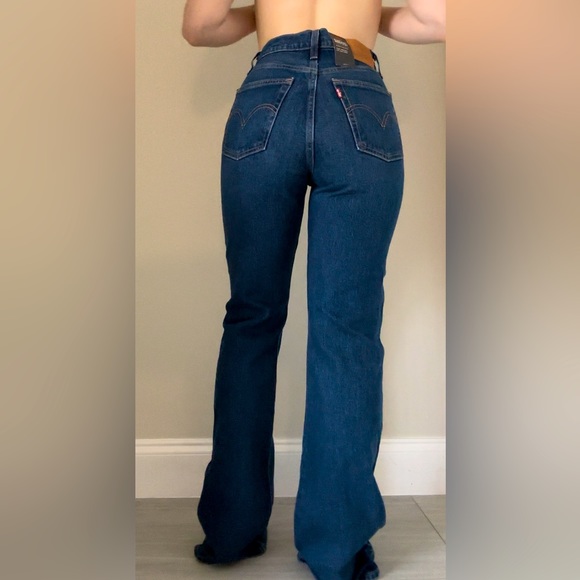 Levi’s Ribcage Bootcut Denim Jeans | Blue | Flare cut | High waist - Picture 5 of 7